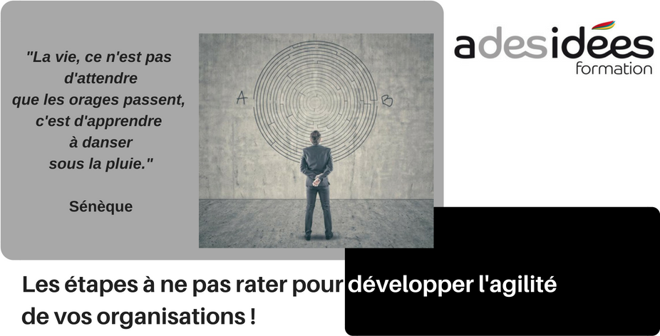Les étapes à ne pas rater pour développer l'agilité de vos organisations !
